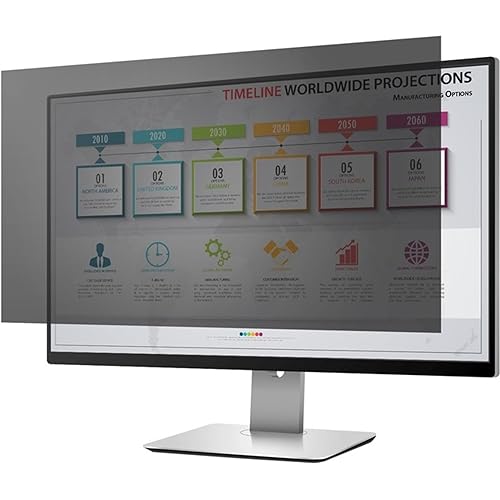 PrivacyView™ Privacy Filter for 23.8" Widescreen (16:9) Monitor- Unframed - Black