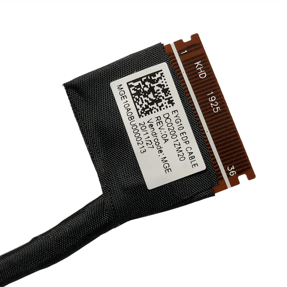 GinTai Laptop LCD Cable for Lenovo Yoga 530-14IKB 530-14ARR Flex 6-14IKB 6-14ARR 81EK 81EM 81H9 HA LED Screen Display Cable 5C10R08621 DC02001ZM20