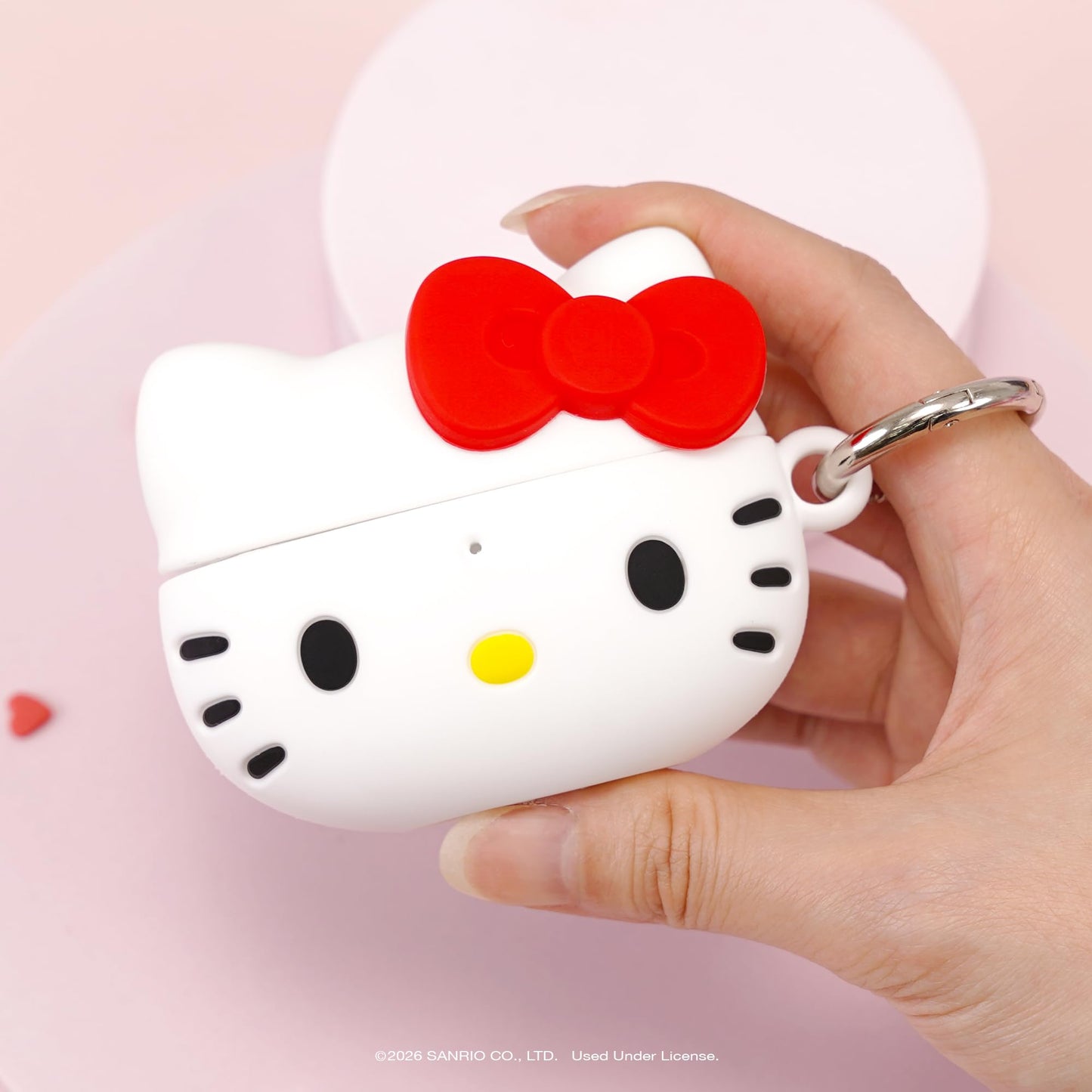 iFace Hello Kitty and Friends Cute Case [ Compatible with AirPods Pro 3] - Kawaii Silicone Protective Cover [Carabiner Clip Included] [Wireless