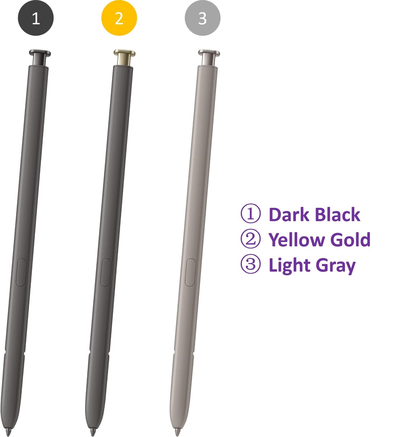 Galaxy S24 Ultra S Pen [WithBluetooth |4096 Pressure Sensor ] Replacement for Samsung Galaxy S24 Ultra 5G All Versions Touch Stylus Pen