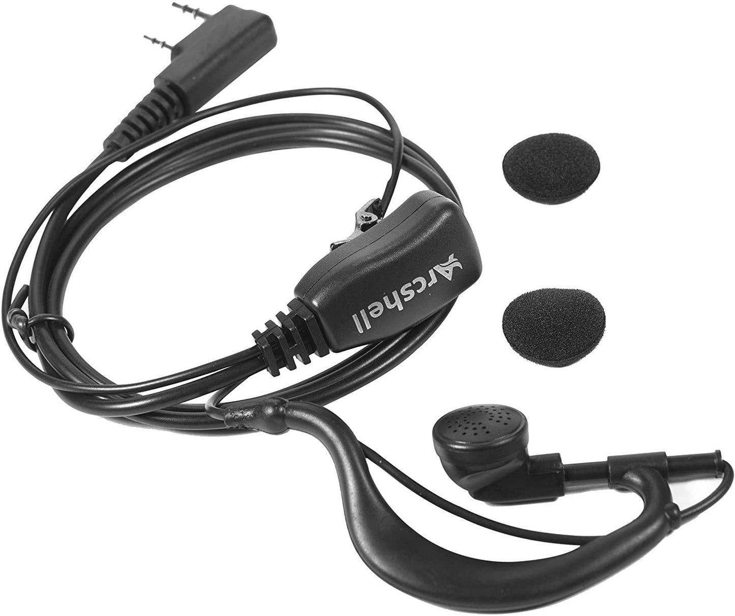 Arcshell 6 Pack Earpieces Headsets with Mic