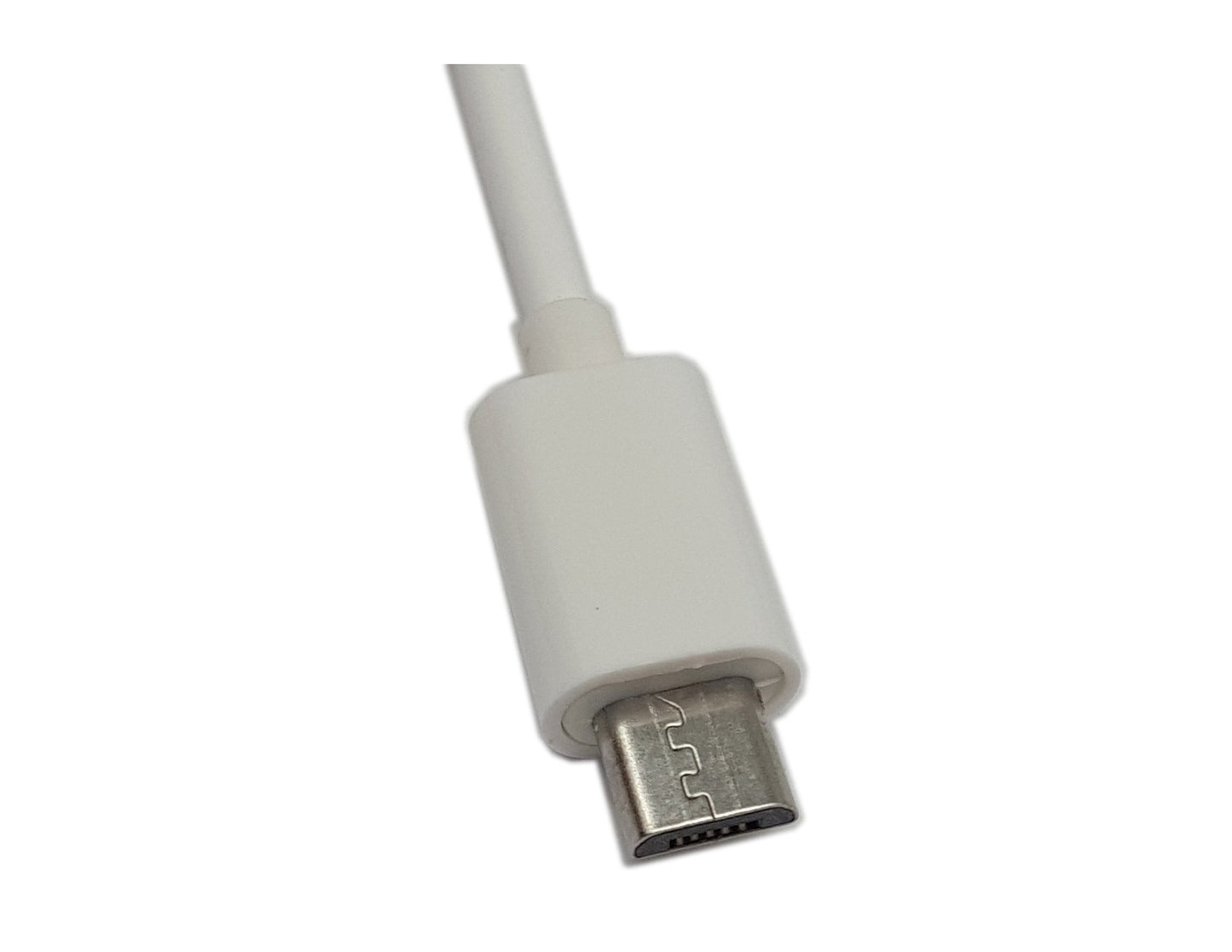 zdyCGTime 4.5Inch Cellphone/Tablet USB Micro Male to Female Sync & Charging Extension Cable(2 Pack White