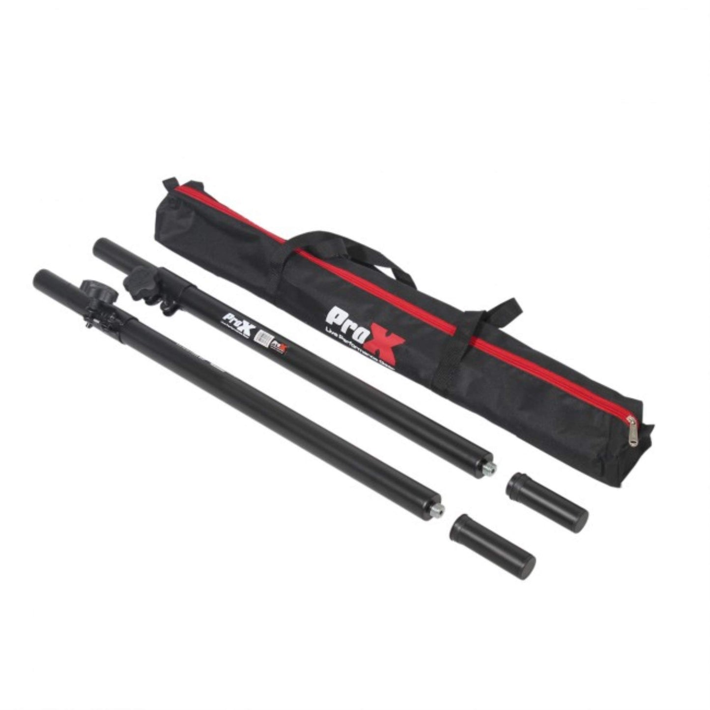 ProX X-SPAM20X2PKG Set of 2 | 20mm Threaded Deluxe Subwoofer Pole Mount | W-1 3/8 I Inch Adapter