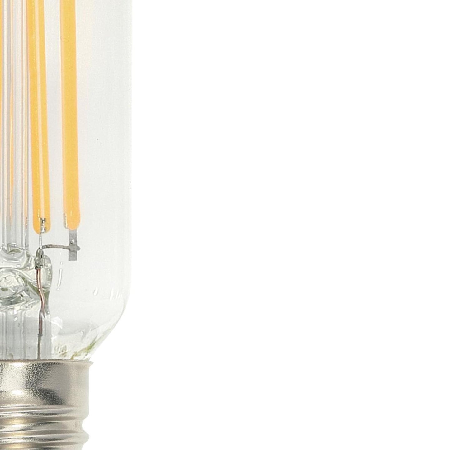 Westinghouse Lighting 5336020 5 Watt (60 Watt Equivalent) T8 Dimmable Clear Filament LED Light Bulb, Intermediate Base, 6 Pack