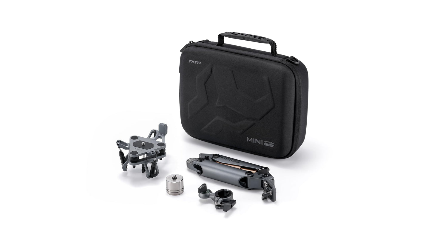 Tilta Hydra Alien Mini Biking Kit (Universal) Shock-Absorbing Arm with Hydraulic Damping | Compatible with DJI Action 3/4, Insta360 X4/X3, Action