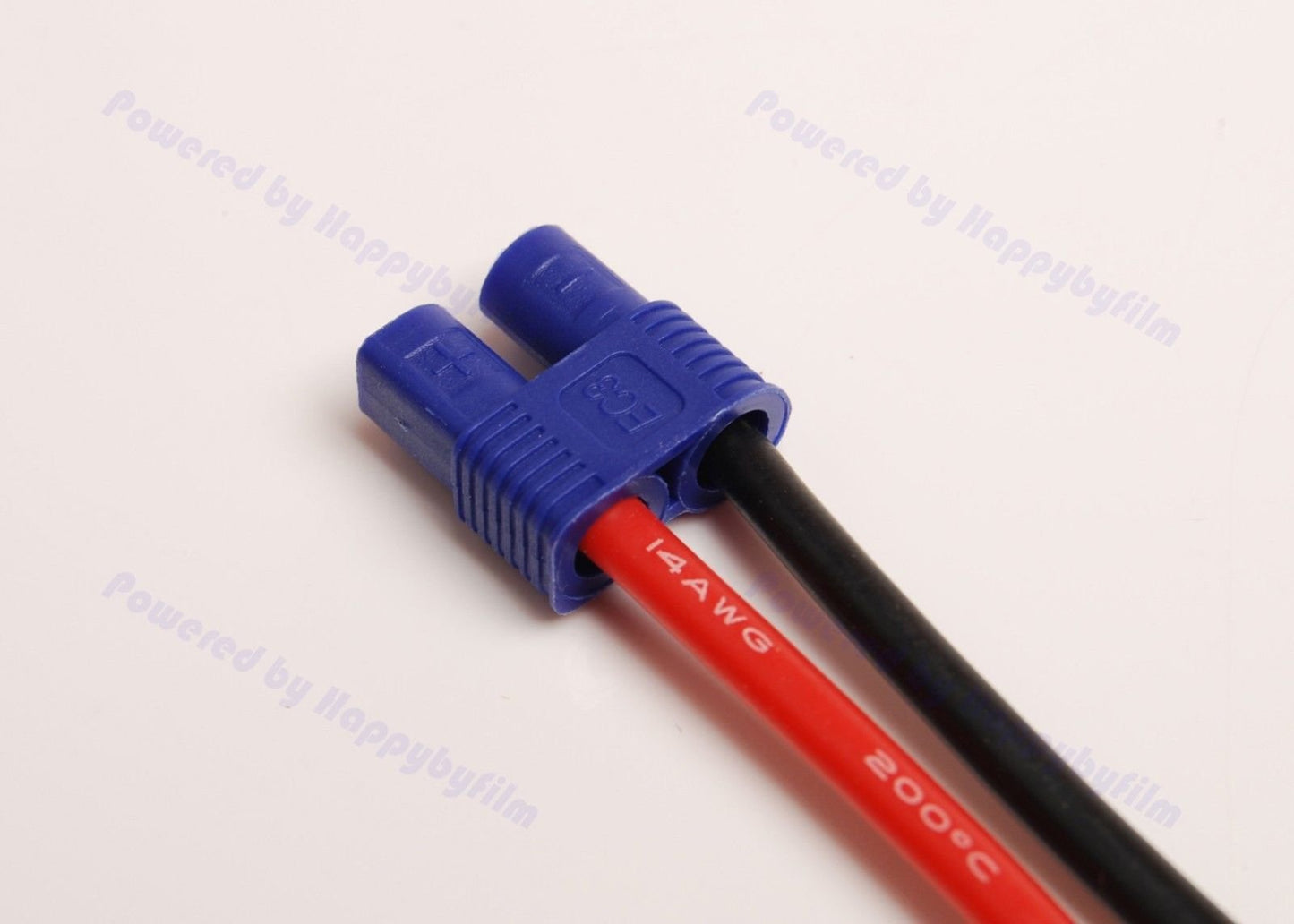 Pack(5) EC3 Female to 4MM 4.0MM Bullet Connector Adapter 14awg for RC HXT Drone Motor Wire