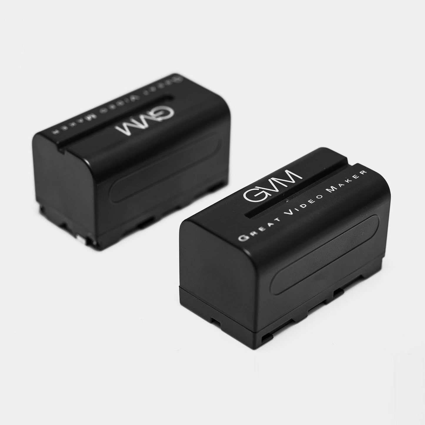 GVM 2 Pack NP-F750 Replacement Batteries and Chargers for NP-F975, NP-F960, NP-F950, NP-F930, NP-F770, NP-F750, NP-F550, DCR, DSR, HDR, FDR, HVR, HVL