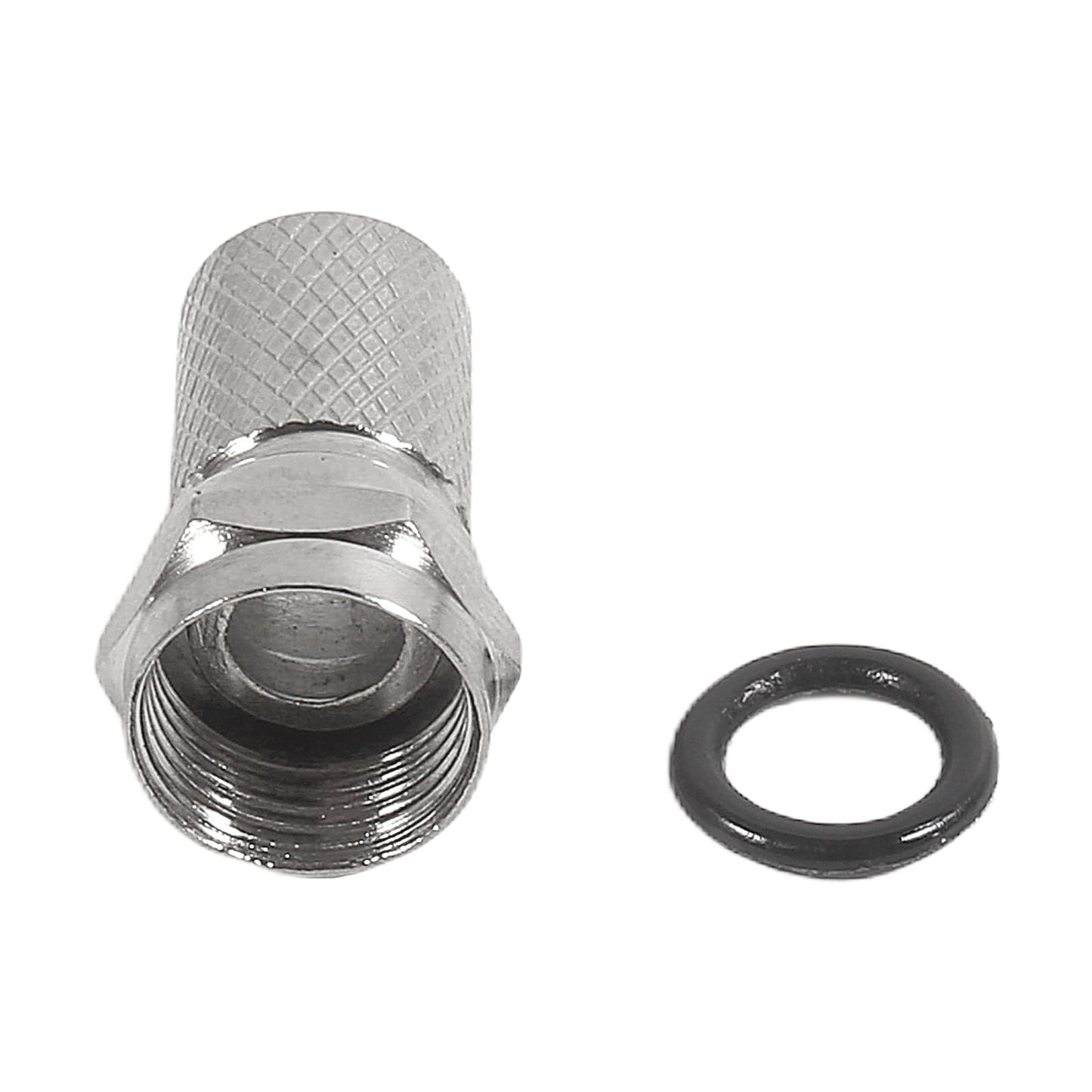 ATNSINC 18pcs Coaxial Cable Connectors, Nickel Plated 3GHz Coax Coupler for Coaxial Cable Extender, TV Cable Repair