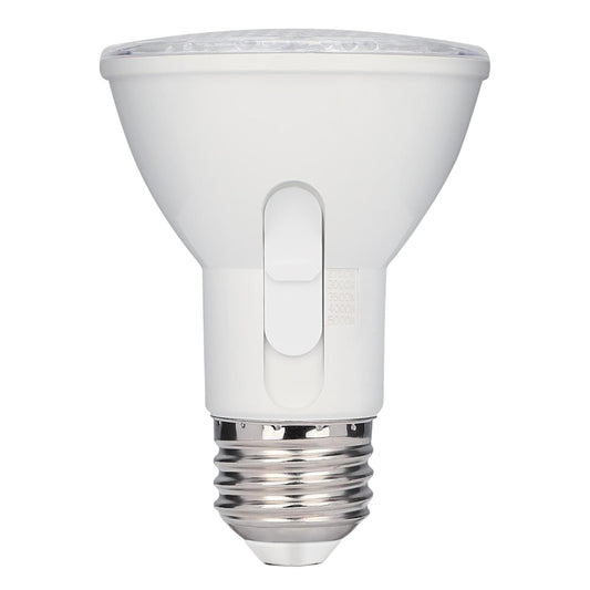 Westinghouse Lighting 6.5 Watt (50 Watt Equivalent) PAR20 Flood Dimmable Indoor/Outdoor LED Light Bulb with Color Temperature Selection, Medium Base