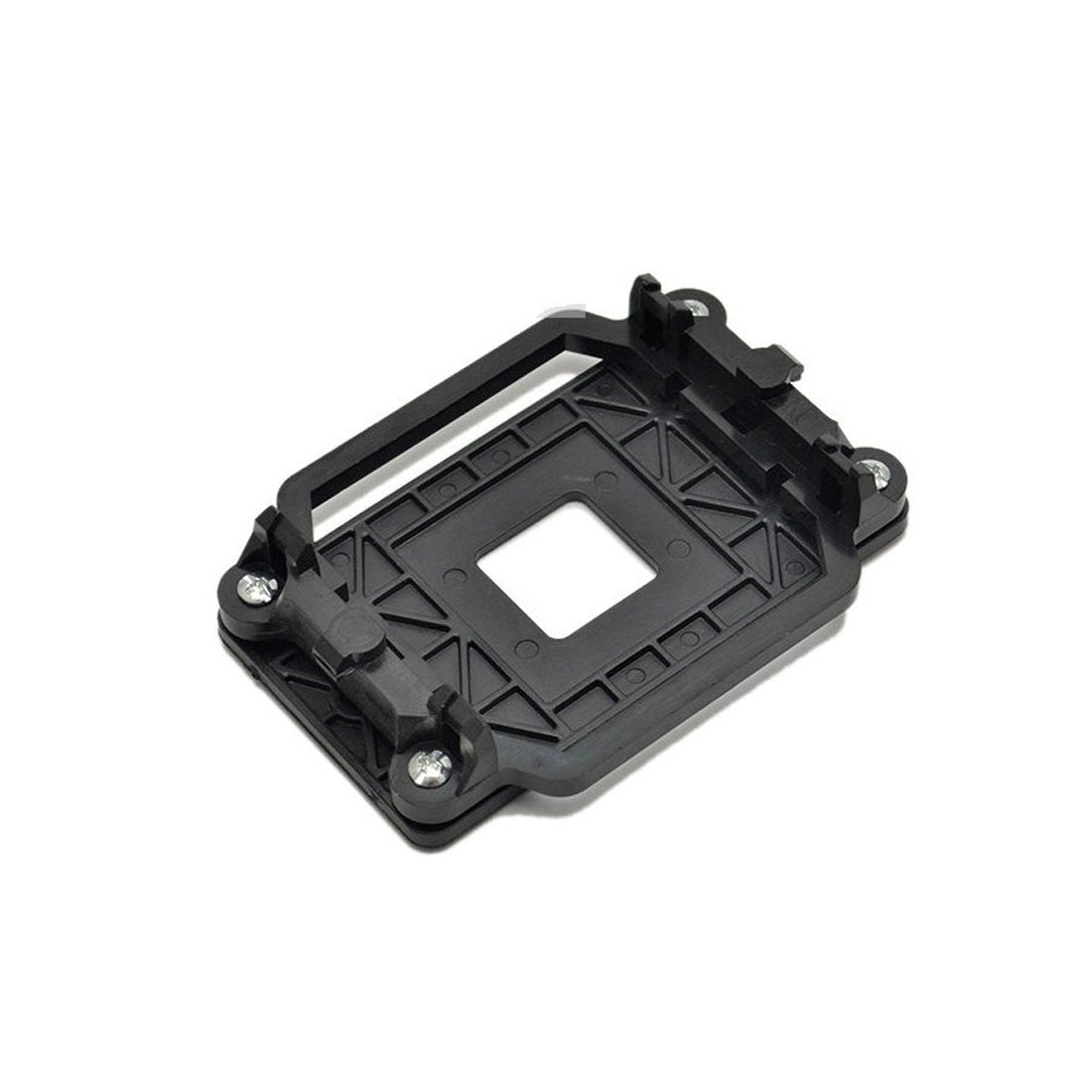 uxcell a13121900ux0265 a13121900ux0265 AMD Plastic CPU Fan Stand Bracket Base Black with Four Screws for AM2 AM3 Socket, Plastic