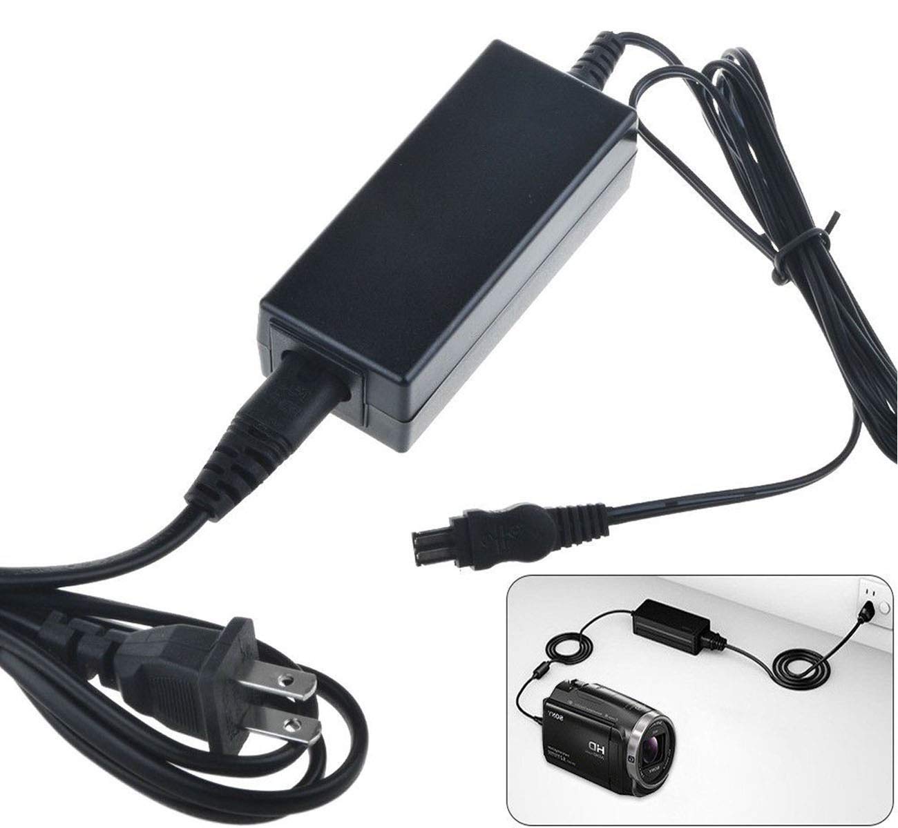 Sunny-room AC Power Adapter Charger for Sony GV-D200, GV-D800, GV-D1000, GV-HD700 Digital8 Portable Video Recorder