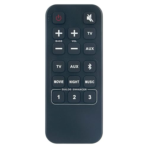 Replacement Remote Control Controller for Denon DHT-S216 DHTS216 Home Theater Soundbar System