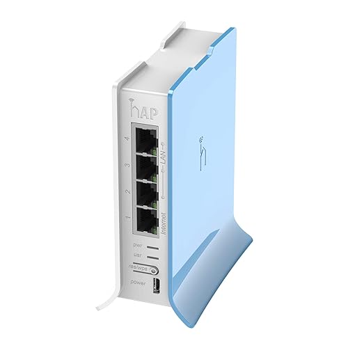 Mikrotik RB941-2nD-TC hAP Lite 32MB 4 X 10/100 2.4Ghz 802.11b/g/n 2x2 OSL4