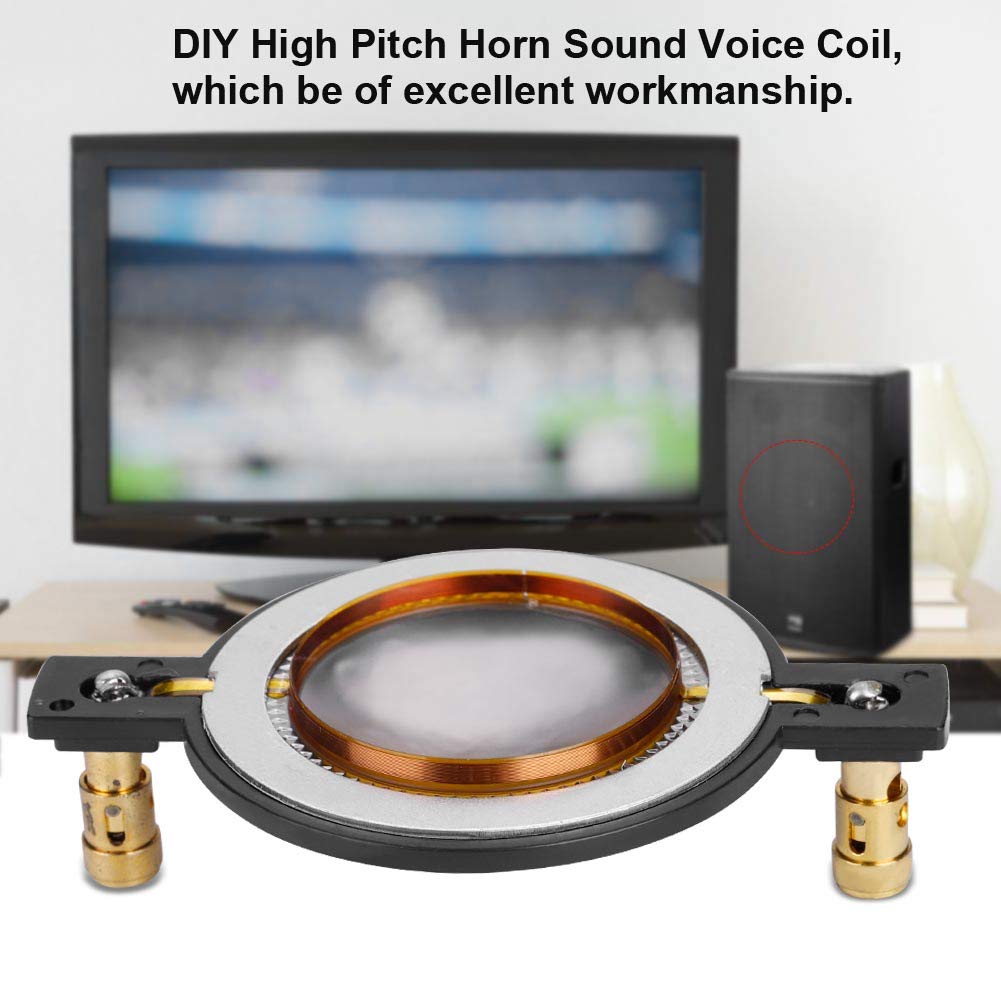 Speaker Diaphragm Replacement, Universal 44.4mm High Pitch Horn Sound Voice Coil Accessory