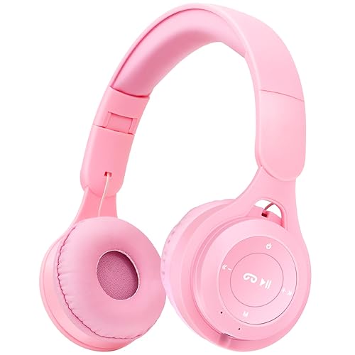scorking Kids Bluetooth Headphones, Over Ear Children's Wireless Bluetooth 5.3 Headsets, Built-in Mic, Comfortable Wear & HD Sound, Kids Headphones…