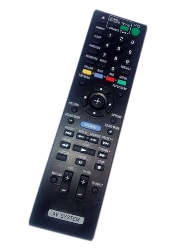 Replaced Remote Control Compatible for Sony BDV-T58 BDVE880 BDVT28 HBD-E580 HBDT58 Home Theater AV System