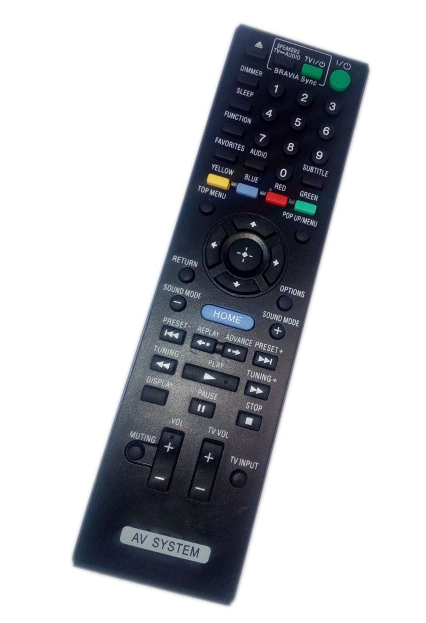 Replaced Remote Control Compatible for Sony BDV-T58 BDVE880 BDVT28 HBD-E580 HBDT58 Home Theater AV System