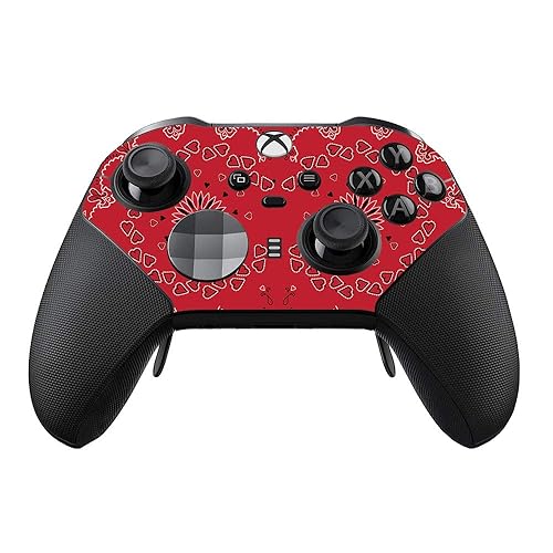 MightySkins Skin Compatible with Xbox Elite Series 2 Controller - Bandana | Protective, Durable, and Unique Vinyl Decal wrap Cover | Easy to Apply