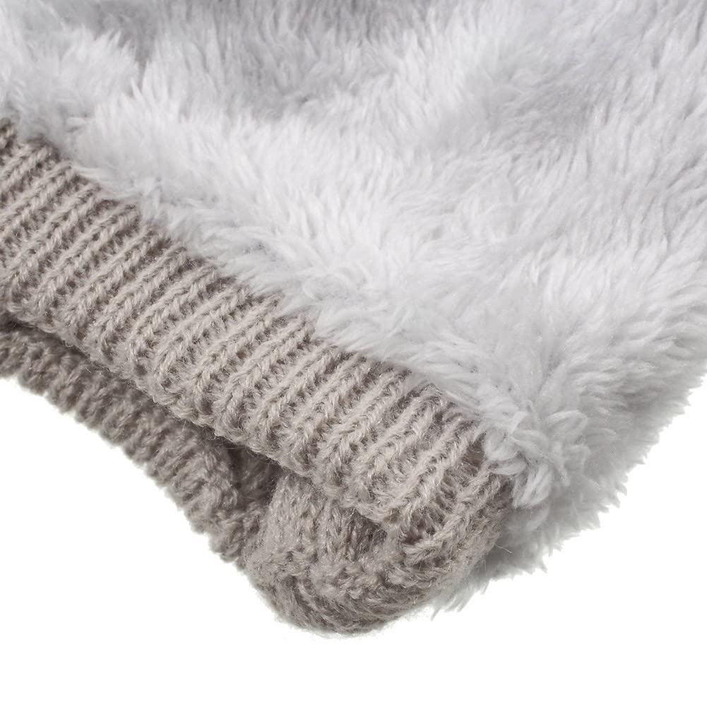 BearsFire Wireless Music Beanie Hat with Bluetooth Headphones Earphone Speaker Winter Warm Knit Hats Skull Cap for Men Women