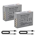 TZRONG 2 Pack NP-W126/W126S USB-C Charging Replacement Batteries, Camera Battery Fast Charging for Fujifilm XM5?X100V, X100VI, XS10, XT30 II, XE3