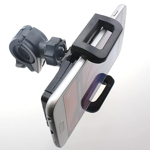Handlebar Bicycle Mount for Galaxy A12 A32 A42 A51 A52 A71 A72 5G Phones - Holder Bike Cradle Dock Swivel Heavy Duty D2O Compatible with Samsung