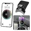 LUNQIN Car Magnetic Phone Mount for Toyota Tundra 2014 2015 2016 2017 2018 2019 2020 2021 Auto Interior Accessories Best Cellphone Holder Fast 15W