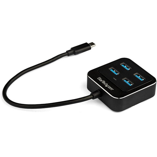 StarTech 4-Port USB-C Hub 10Gbps with 4X USB-A, USB Powered (HB31C4AB)