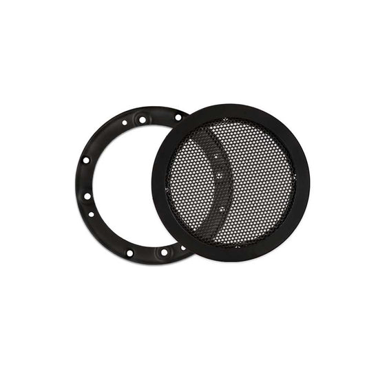 Goldwood Snap On 4" Subwoofer Grille Steel Mesh Speaker Woofer Grill Black (SG-M4)