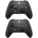 Microsoft Xbox Core Wireless Controller 2-Pack Bundle - Carbon Black - Xbox Series X|S, Xbox One, and Windows Devices
