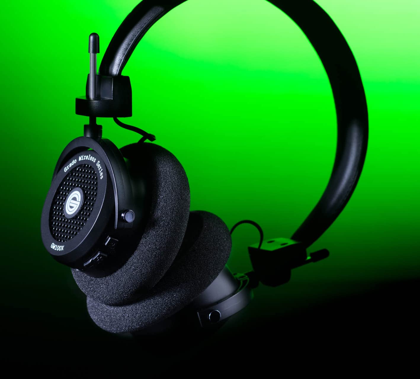 GRADO GW100x Wireless Open-Back Headphones - Bluetooth 5.2, 40-Hour Battery, 44mm Drivers - Audiophile Over-Ear Headphones with Mic - Lightweight…