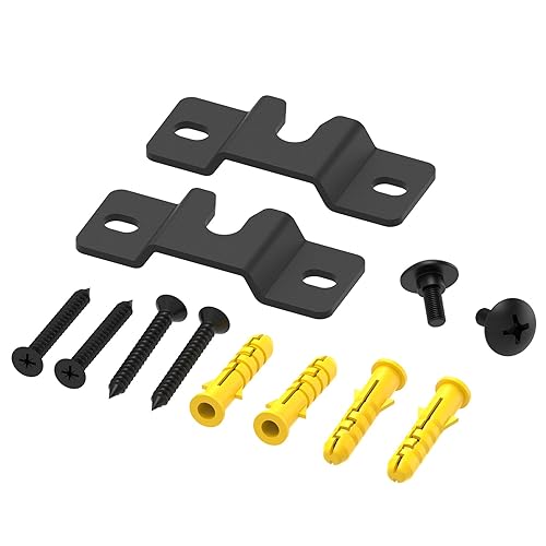 Vdsvksd Sound Bar Mounting Bracket,SoundBar Wall Mount Brackets for Vizio Soundbar Mounted Under or Above TV,Fits Most of Sound Bars,Soundbars Mounts