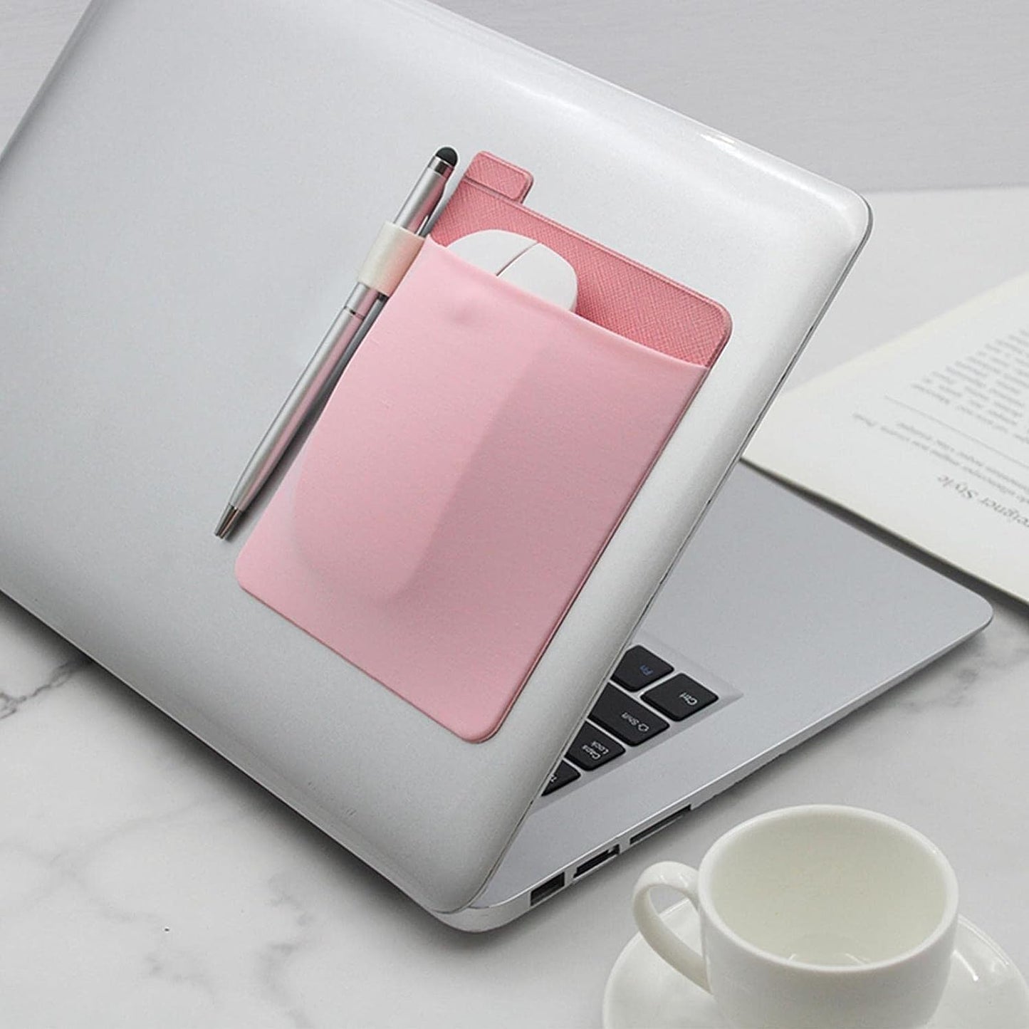 1Pc External Holder - External Hard Drive Adhesive Carrying Case,Reusable Sleeve Storage Organizer Computer Bags and Cases for Battery Pack, Computers
