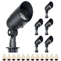 Lumina Lighting® 5W Landscape lighting 12V Landscape Lights Low Voltage Landscape Spotlights Warm White Waterproof Outdoor Replaceable LED Bulb