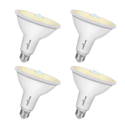 Sengled Motion Sensor Flood Lights Outdoor Dusk to Dawn Security Light Bulbs, E26 PAR38 Motion Activated 3000K Warm White, 1050LM, Waterproof LED