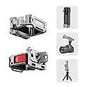 BRDRC Pocket 3 Cage Expansion Adapter, Aluminum Alloy Mount Metal Bracket Attachments with 1/4 Screw Holes, for GoPro Adapter, Cold Shoe, for Osmo