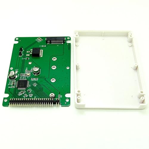 M.2 NGFF SATA SSD to 2.5 IDE 44pin Converter Adapter with Case for Computer Accessries