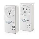 NexusLink G.hn Powerline Ethernet Adapter Kit - Stable Ethernet Over Power for Gaming & Streaming, Home Network Expander, Wall Plug - 2 Units