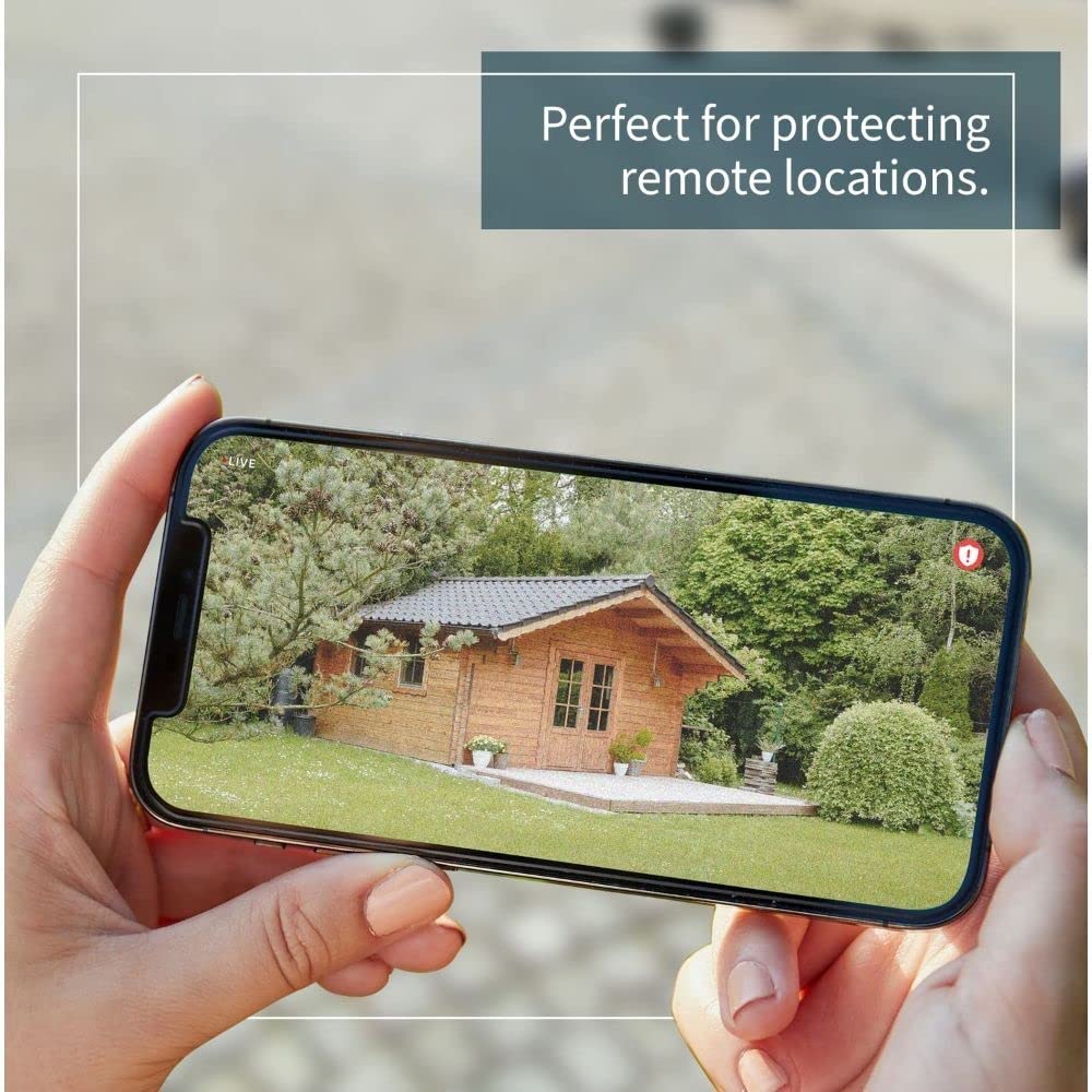 Arlo Go 2 Camera Housing Certified Accessory - Security Camera Skin, Works Go 2 Wireles Camera Only, Black - VMA3800H