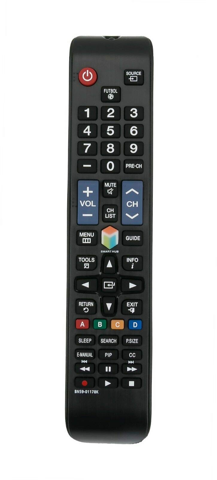New BN59-01178K Remote Control for Samsung TV LED HDTV UN55H6103AF