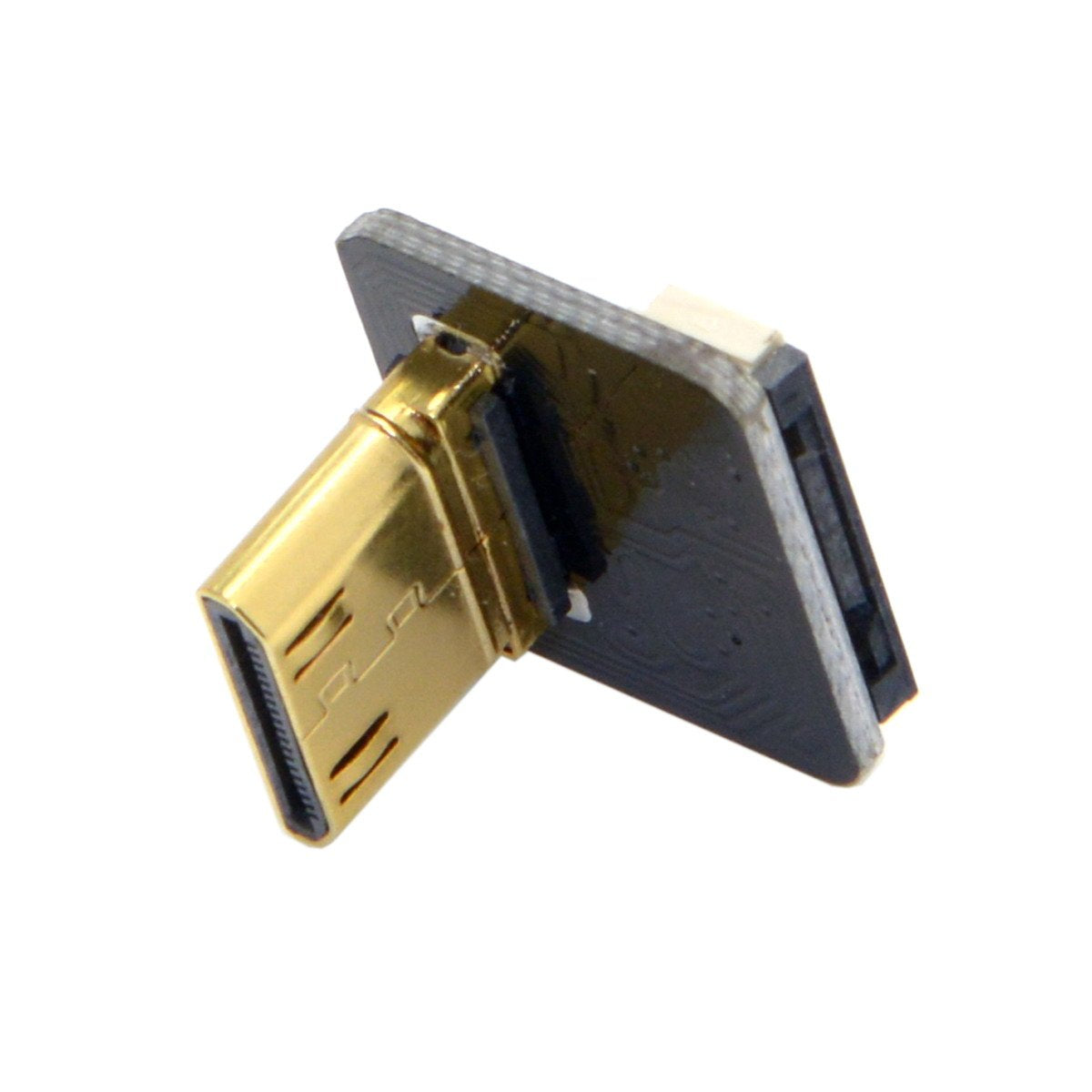 JSER CYFPV Mini HDMI Type C Male Connector Down Angled 90 Degree for FPV HDTV Multicopter Aerial Photography