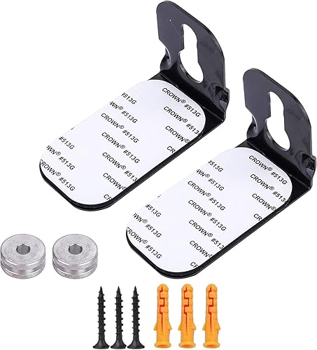 Amtone Universal Soundbar Mounts Wall Mount Kit for Vizio Samsung LG TCL ONN Polk Audio Roku JBL Bose Sound Bar System Wall Mount Brackets with