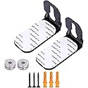 Amtone Universal Soundbar Mounts Wall Mount Kit for Vizio Samsung LG TCL ONN Polk Audio Roku JBL Bose Sound Bar System Wall Mount Brackets with