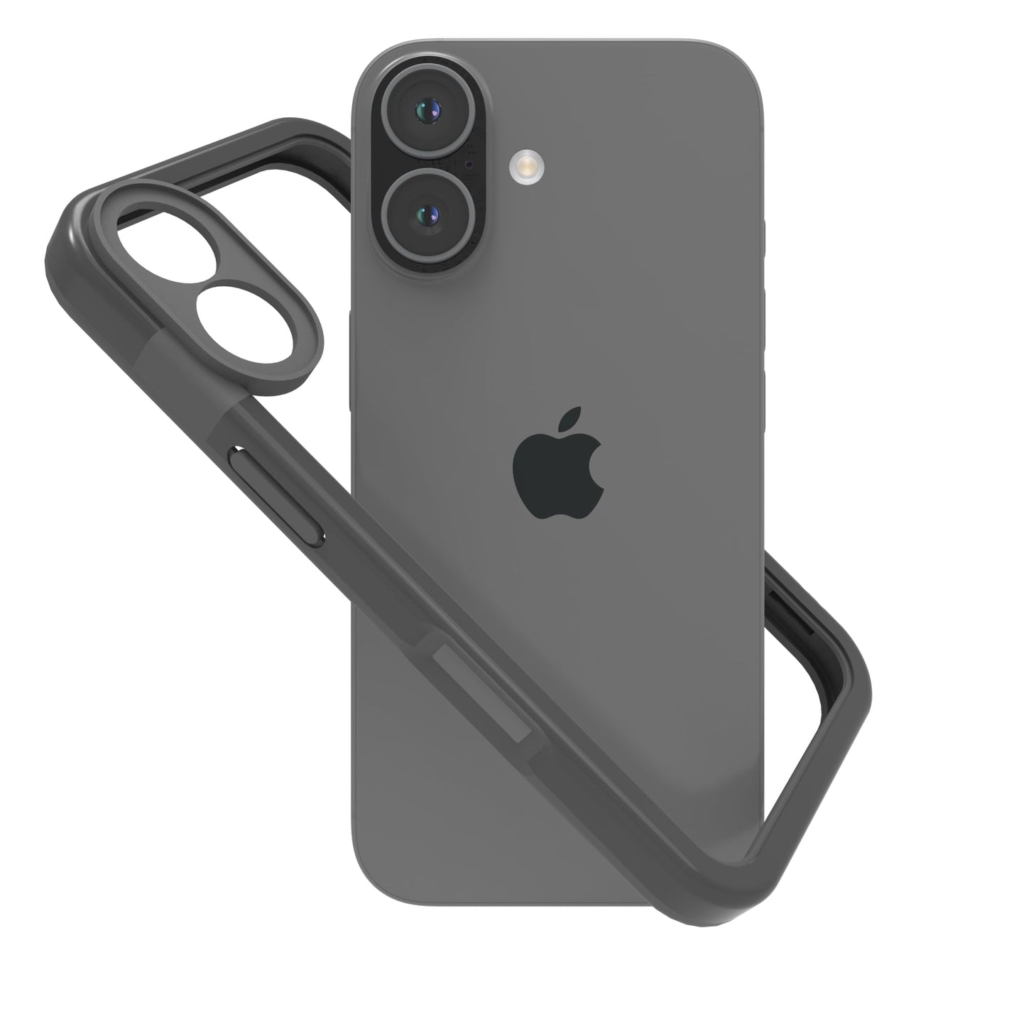 Wuwedo Bumper Frame Case for iPhone 17, 6.3" 2025 Black