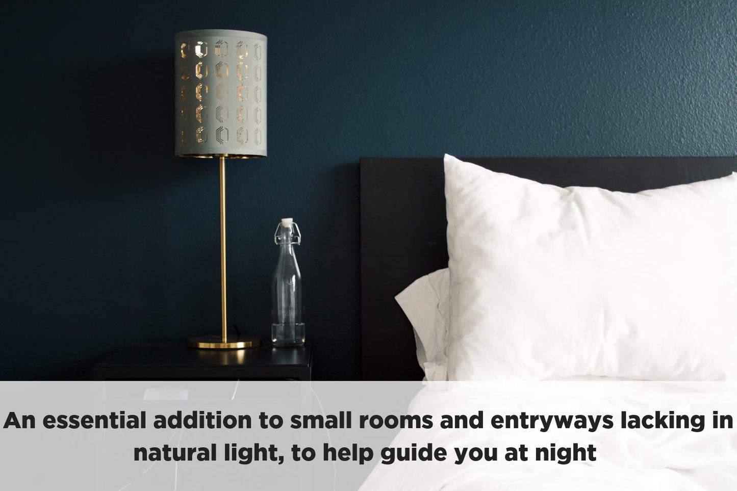 Westek Senti LED Motion Sensor Night Light - Indoor Plug-in Dusk/Dawn Automatic Night Light - Illuminate Dark Areas of Your Home, Warm Glow, Energy