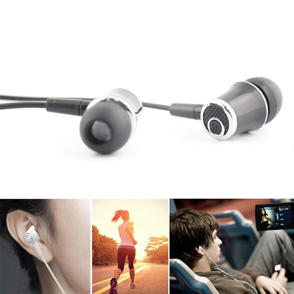 In-Ear Earbud Headphones,Earphone for Kindle Fire, Galaxy S8+, Note 8, Fire HD 8 HD 10, Voyage, Oasis eReaders Earbuds Microphone Phone -Ergonomic…