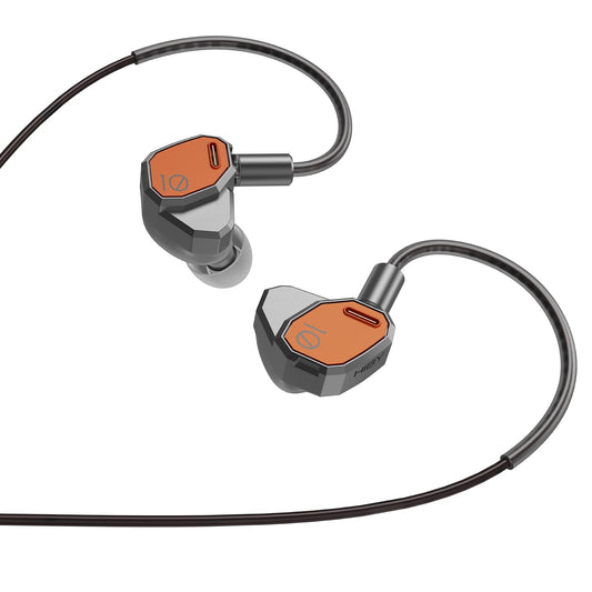 HiBy Yacht10 IEM φ10mm Dynamic Mg & Al Alloy Dome High Performance Low Distortion Dynamic 0.78mm 2-pin Detachable Earphones