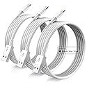 BUSFUL for iPhone Charger Cord Lightning Cables, Original [3Pack 6ft] MFi Certified USB A Charging Cable for iPhone 14 13 12 11 Mini Pro XR Xs Max X…