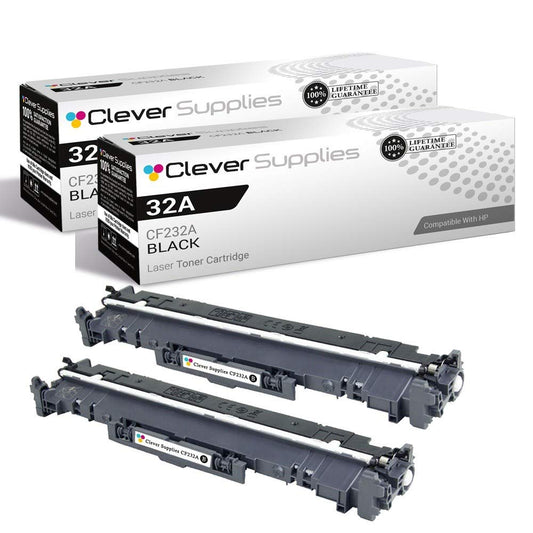 CS Replacement Drum Unit Compatible with HP 32A CF232A Black Pro M203 M203DW Pro MFP M227 M227FDN M227FDW 2 Pack