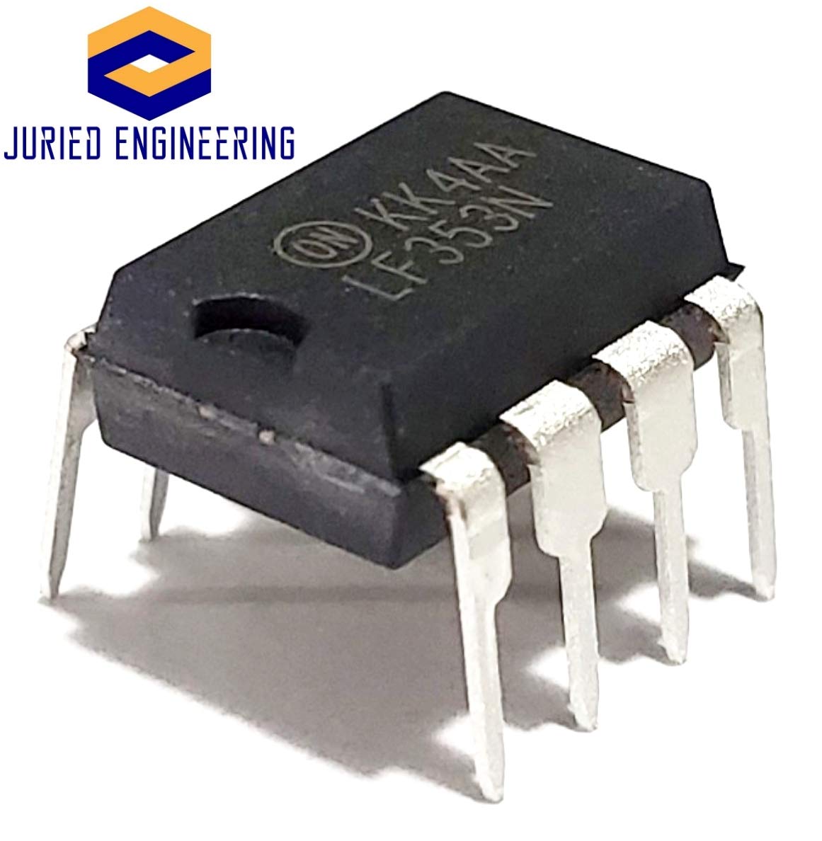 Juried Engineering LF353N LF353 2-Channel Wide Bandwidth JFET Input Operational Amplifier Op Amp Breadboard-Friendly IC DIP-8 (Pack of 5)