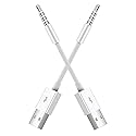Shuffle USB Charger - Shuffle Charging [2-Pack] Charge SYNC Date Cable, Work with Shuffle 3rd, 4th, 5th, 6th Generation (White)